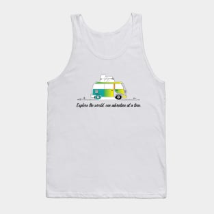 TRAVEL: EXPLORE THE WORLD, ONE ADVENTURE AT A TIME. Tank Top